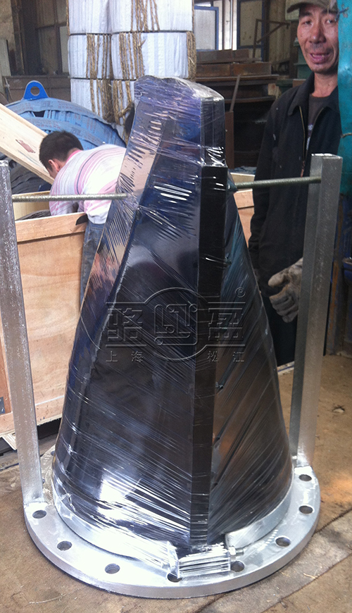 法蘭式鴨嘴閥包裝現場